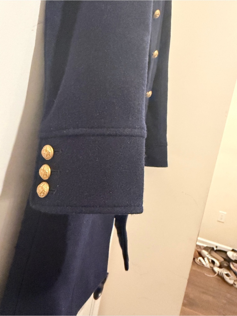 Brooks Brothers 100% wool coat size 8 - Picture 6 of 9